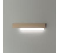 DOHA A/G - APPLIQUE TORTORA A LED 3000K 2100LM 25W ALLUMINIO E METACRILATO