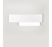 DOHA AP Applique alluminio bianco e metacrilato Gea Luce 15W 3000K
