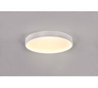 Plafoniera DOHA LED con bordo metallo bianco 641310231