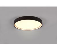 Plafoniera DOHA LED con bordo metallo nero 641310232