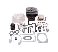 DOHAETCJQ Kit carburatore Cilindro pistone Tosaerba Universale da 47 mm for MS361 MS 361