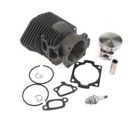 DOHAETCJQ Kit pistone Cilindro Universale da 52 mm for Tosaerba con TS510 TS500 AV 050 051 Testata Accessorio Gruppo Perno Morsetto Anello