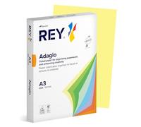 carta colorata a3 sylvamo rey adagio 80 g/m² giallo canarino 03 - risma da 500 fogli - adagi080x660