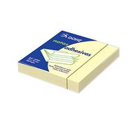 DOHE 75005 Confezione da 100 bigliettini adesivi, 75 x 75 mm