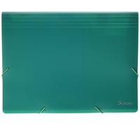 Dohe 90612-Fisarmonica Concertina scolastico polipropilene opaco, colore: verde