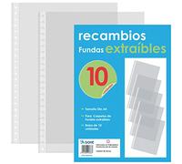 Dohe 91363 Ricambio di 10 buste, Cartella di federe, rimovibile, 10 Pezzi