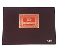 Dohe 9918 - Libro registro, azioni nominative, foglio orizzontale