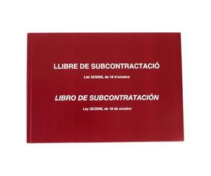 Dohe 9990-Libro di subappalto, il catalano e spagnolo