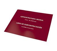 Dohe 9992 - Libro di subappalto Euskera e Castellano - NUOVO