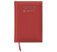 Dohe-Agenda, giorno pagina, 14 x 20 cm rosso