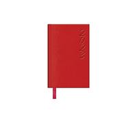 DOHE - Agenda tascabile, visualizzazione settimanale 8,5 x 13 cm rosso