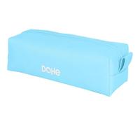DOHE - Astuccio scuola semplice - 1 scomparto, portapenne rettangolare multiuso, 21 x 5 x 6 cm, chiusura a cerniera, realizzato in poliestere resistente - Serenity Blu, blu, 21x5x6 cm, Semplice (1
