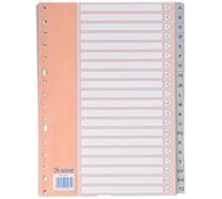 Dohe Basic-infice A4 A-Z, 20 posizioni, colore: grigio