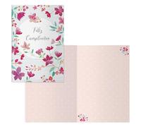 DOHE - Biglietti d'auguri di compleanno - Confezione da 6 pezzi - Dimensioni: 11,5 x 17 cm (chiuso) - Include busta per riporre il biglietto - Modello Garden