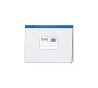 Dohe - Borsa Zipper A5 Estensibile Blu