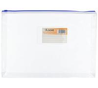 Dohe - Borsa Zipper Estensibile Blu