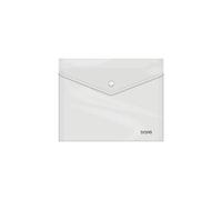 Dohe - Busta Spilla in polipropilene, formato A5, trasparente
