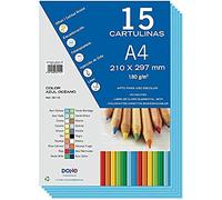 DOHE - Cartoncino 15 fogli A4 - Blu Oceano