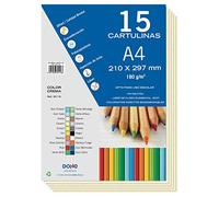 Dohe - Cartoncino 15 fogli A4 - Crema