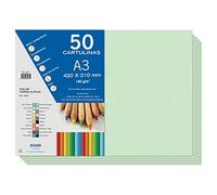 Dohe - Cartoncino 50 fogli A3 - Verde brillante