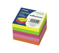 Dohe - Cube 400 Note adesive in 5 Colori al Neon, 75 x 75 cm (75011)