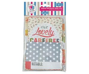Dohe - Pack 40 biglietti a due lati delight