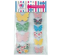 Dohe - Pack di farfalle autoadesive woods