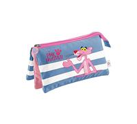 Dohe - Portatutto triplo - Pink Panther - Modello Stripes