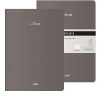 DOHE - Quaderni A4 Interno Liscio OFFICER (2 pz.)