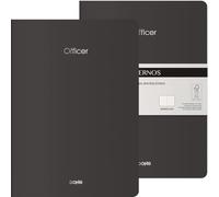 DOHE - Quaderni A4 Interno Liscio OFFICER (2 pz.)
