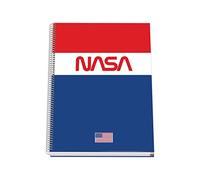 Dohe - Quaderno A4 (Copertina ricoperta - interno 5 mm) - Nasa - Flag