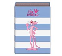 Dohe - Raccoglitore formato Folio con 4 Anelli 40 mm - Pink Panther - Modello Stripes