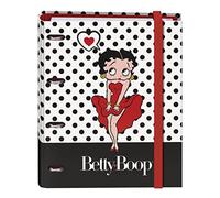Dohe - Raccoglitore Ricambio A4 Anelli 35 mm - Betty Boop - NUOVO