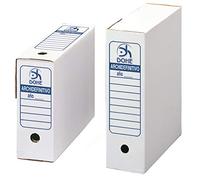 Dohe- Raccoglitore Scatola annuale Foglio, Colore Bianco, 9152