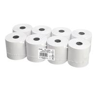 Dohe - Rotoli di carta termica 80 x 80 mm (8 pz.) - Nucleo ø12 mm, lunghezza 51 m, biglietti per datafoni, TPV, registratori di casse, stampanti POS ed EPOS, spessore 60 g/m², senza BPA