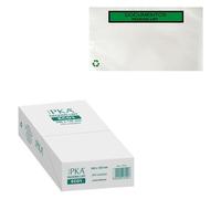 Dohe Scatola da 250 Buste Autoadesive Ecologiche - Lista di Imballaggio Spedizione Speciale NEW