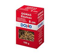 Dohe - Scatola di Elastici in Gomma 100 gr. 8 cm x 1'5 mm