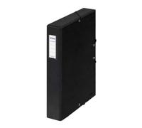 Dohe - Scatola porta progetti, dorso 5 cm. nera