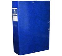 Dohe - Scatola porta progetti, dorso 9 cm. blu
