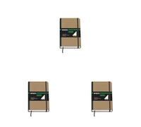 DOHE Taccuino Vesta Nature - Formato A6 - liscio (Confezione da 3)