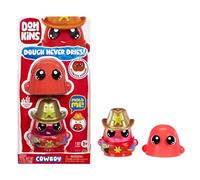 DohKins Cowboy Single Pack Character - Include 1 personaggio DohKins, Collezionali tutti e 6, l'Impasto non si Asciuga mai, Senza Glutine, per Collezionisti e Bambini. Età 2-5 anni