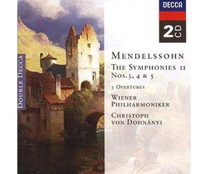Dohnanyi/Vienna Philharmonic Orch. - Symphonies 3-5/3 Overtures (2 CD)