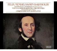 Dohnanyi VPO Mendelssohn Symphonies 3 SACD Hybrid TOWER RECORDS JAPAN