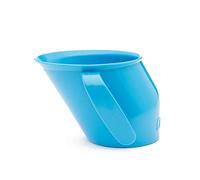 Doidy Cup - Tazza per Bambini - Particolare Design Obliquo - Due Manici - Ottima Tazza da Svezzamento per Latte, Acqua e Succo di Frutta - Per Bambini dai 3-6 Mesi (Blu)