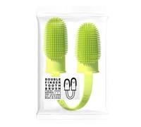 Doigt De Brosse À Dents Pour Chien - Brose De Nettoyage Des Dents | Kit Chat À Deux Doigts | Brosse À Doigts À 360 Degrés Pour Petits Et Grands Chiens Et Chats, Bucco-dentaire, Élimina