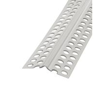 doitBau Angolo di rotolamento angolare in PVC - Profilo di protezione per bordi muro a secco - Angolo variabile 50 - 180 gradi, resistente alle intemperie, arrotolabile 250 m senza taglio, profilo di