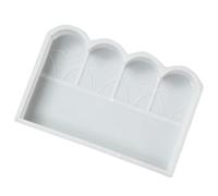 DOITOOL 1 pezzo per Recinzione DIY per Calcestruzzo Mold per Facile da Usare e Riutilizzabile per Recinzioni e Parapetti