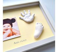 DOITOOL 1 Set di Kit per Calchi di Mani di Neonati: Kit per Calchi di Mani E Piedi di Neonati - Arte Della Memoria Fai da Te per Baby Shower, Compleanni E Decorazioni per La Cameretta Dei Bambini