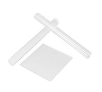 DOITOOL 1 Set Strumenti per Argilla Kit Essenziale con Acrilico e Tavoletta per Argilla per Home Studio Stile Quadrato Barra Vuota Barra Trasparente