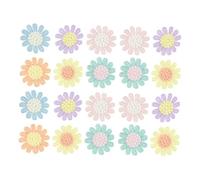 DOITOOL 1 Set Toppe Decorative Forma Patches Morbido Per Riparazioni Tessili Per Fai Da Te E Decorazioni Uniche Colore Casuale 20 Pezzi
